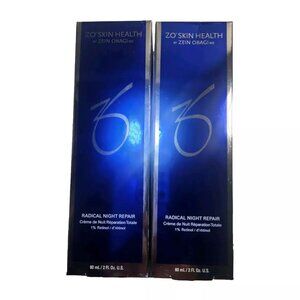 2 Pk ZO SKIN HEALTH RADICAL NIGHT REPAIR 60ml 2fl oz
